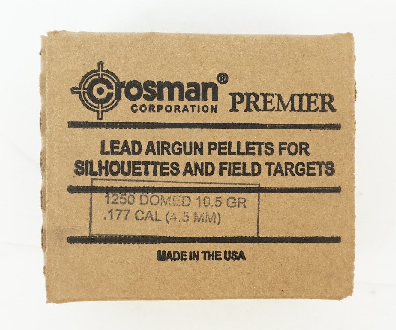 Пули Crosman Domed 4,5 мм, 0,68 грамм, 1250 штук