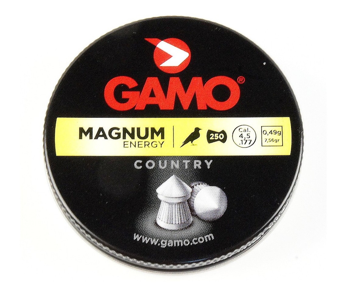 Пули Gamo Magnum 4,5 мм, 0,49 грамм, 250 штук