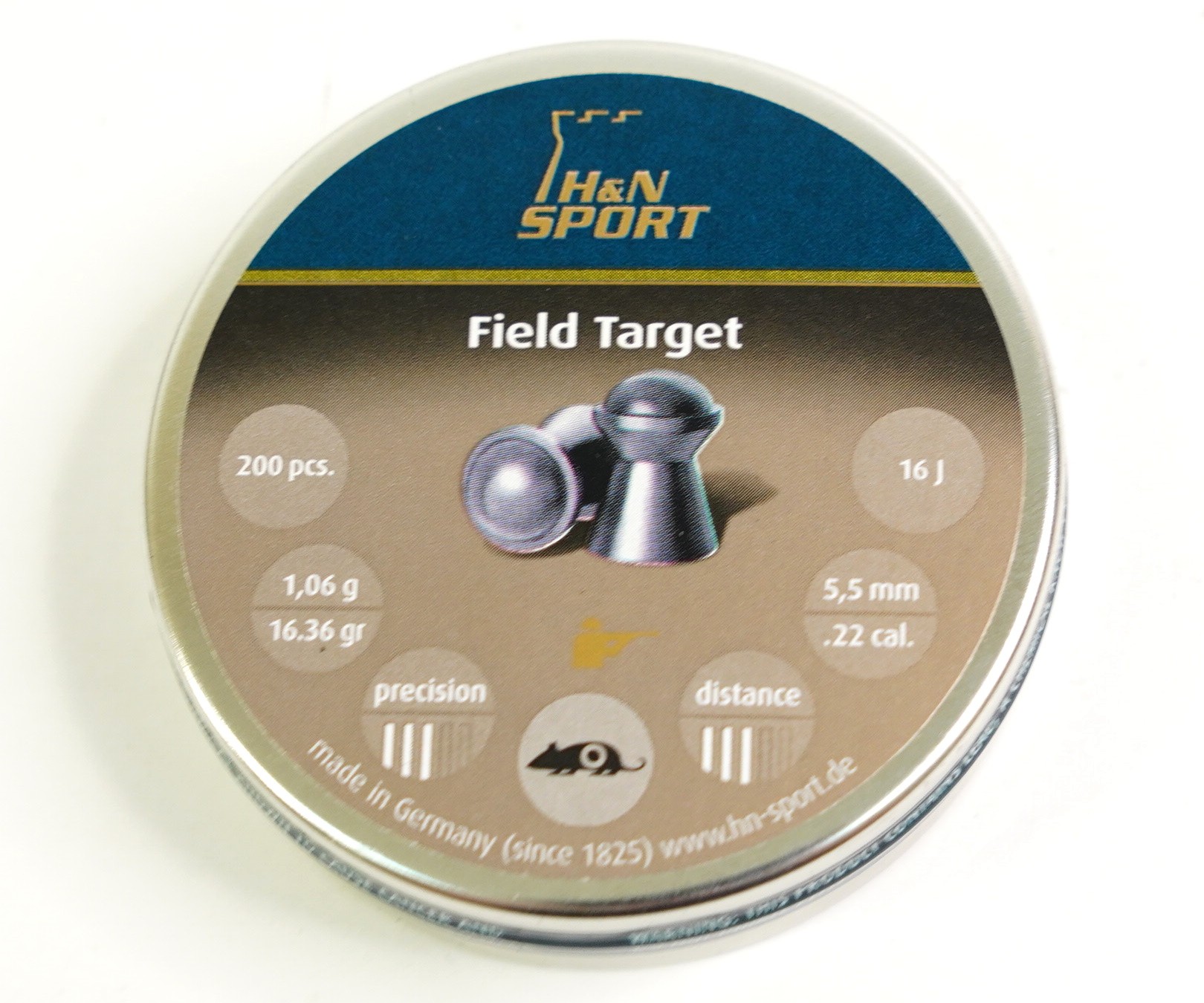 Пули H&N Field Target 5,5 мм, 1,06 грамм, 200 штук
