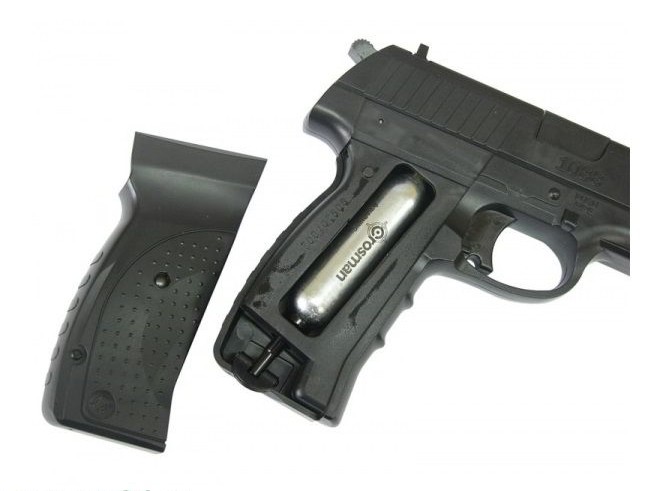 Пневматический пистолет Crosman 1088 BG Kit (пули+очки), изображение 3