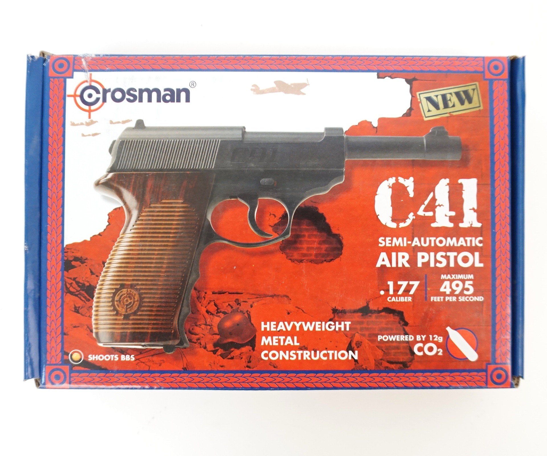 Пневматический пистолет Crosman C41 (Walther P.38), изображение 4