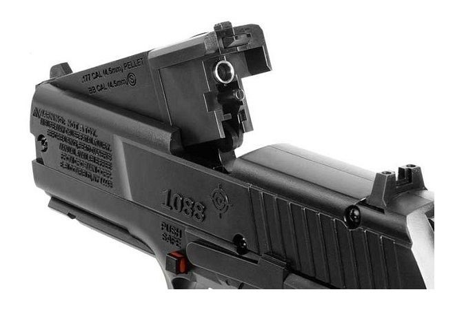 Пневматический пистолет Crosman 1088 BG Kit (пули+очки), изображение 8
